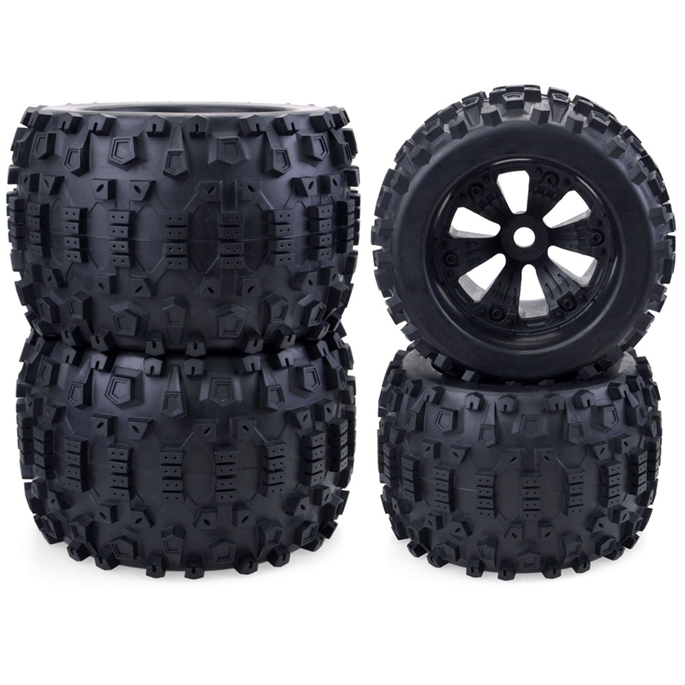 Rc Truck Monster - 4PCS 1/8 Räder Reifen 170mm 165mm