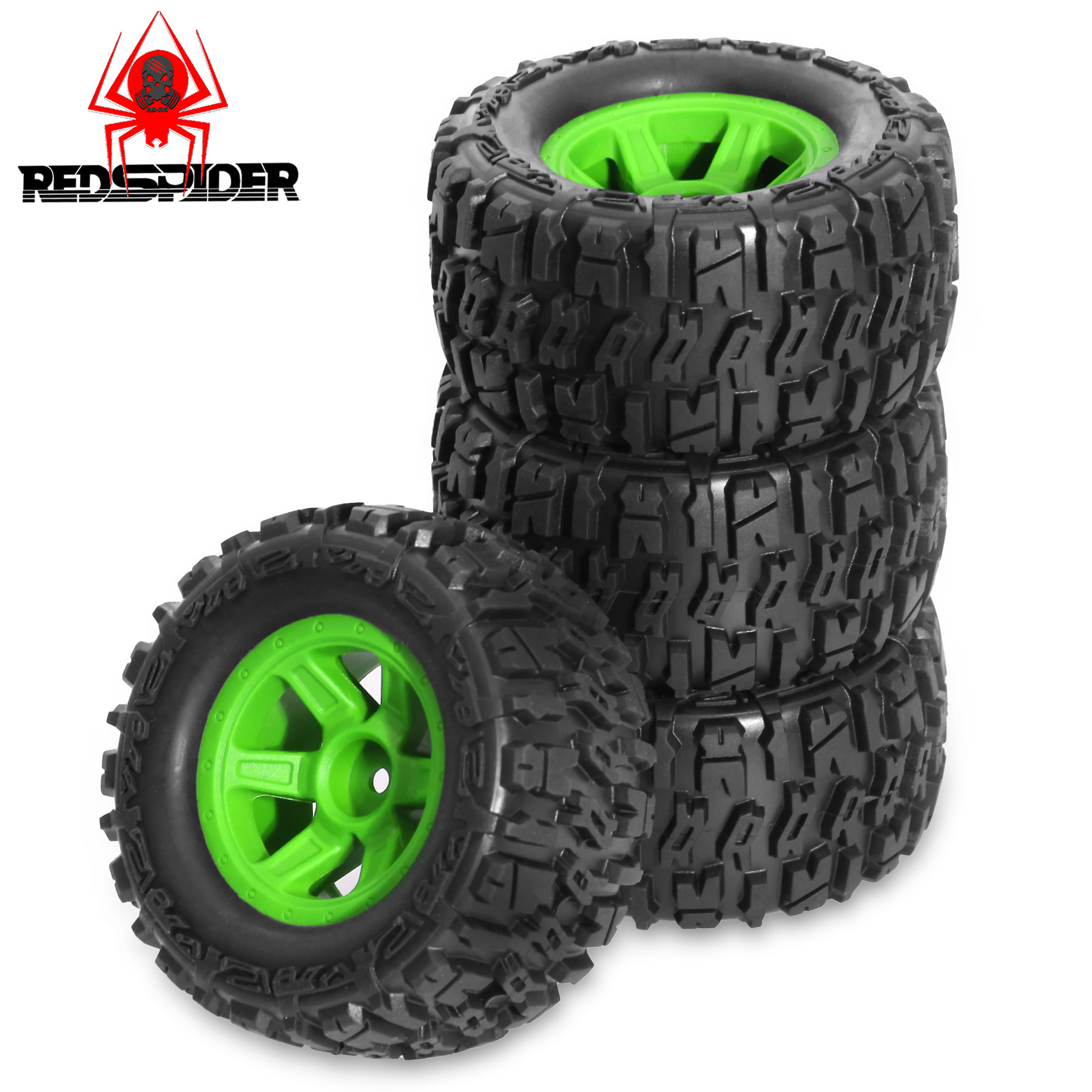 90 mm rutschfeste Gummiradreif – Rc Truck Monster Bewertung und Preis