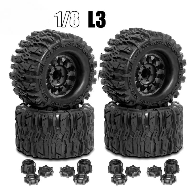 4 Stück 1/8 Räder Reifen 170mm – Rc Truck Monster Bewertung und Preis