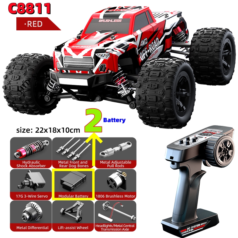 JHD C8811 40 KM/H High Speed R – Rc Truck Monster Bewertung und Preis